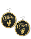 Black Queen Earrings