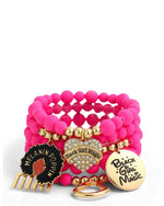 Black Girl Magic Bracelet Set