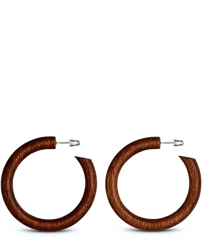 Lara Wood Hoops