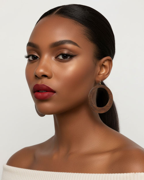 Kelly Round Earrings