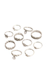 Tavi Midi Ring Set