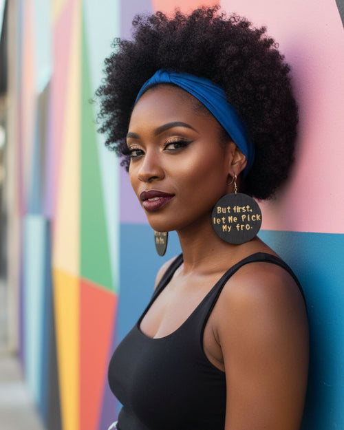 Pick My Fro Earrings