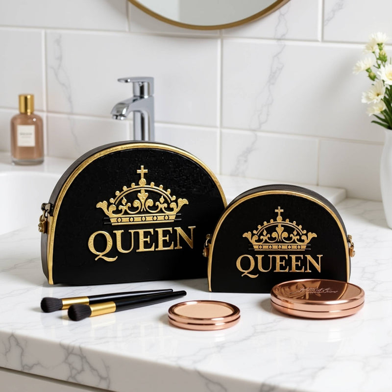 Queen Makeup Bag