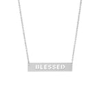 Blessed Bar Necklace - Morph Boutique