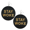 Stay Woke Earrings - Morph Boutique