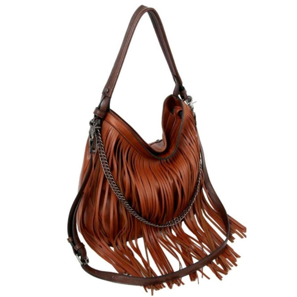 LaDonna Fringed Shoulder Bag – Morph Boutique